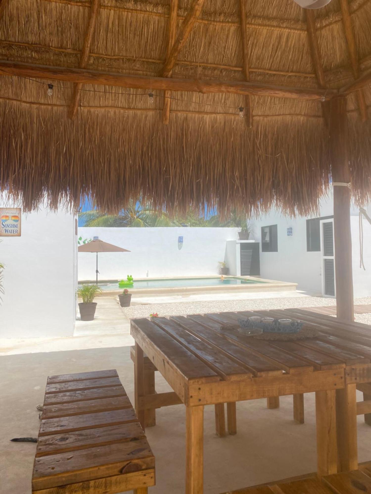 Casa Loto B Apartment Chelem Bagian luar foto