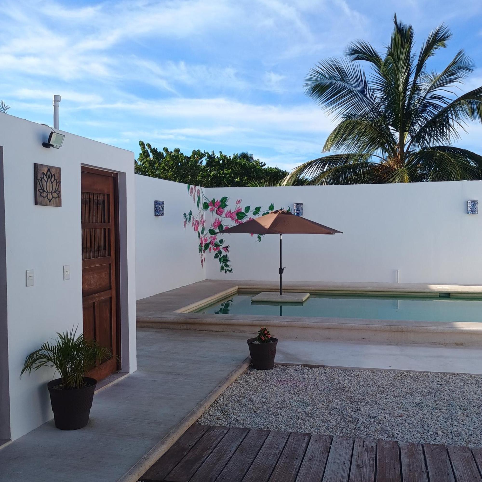 Casa Loto B Apartment Chelem Bagian luar foto